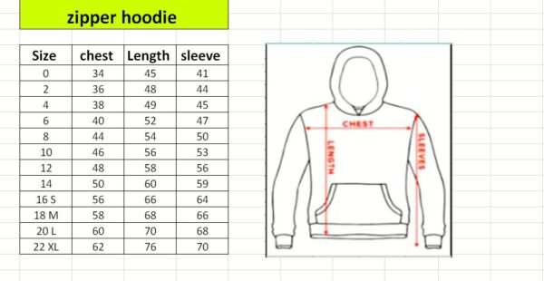 Zipper Hoodie Sweatshirt - Image 4